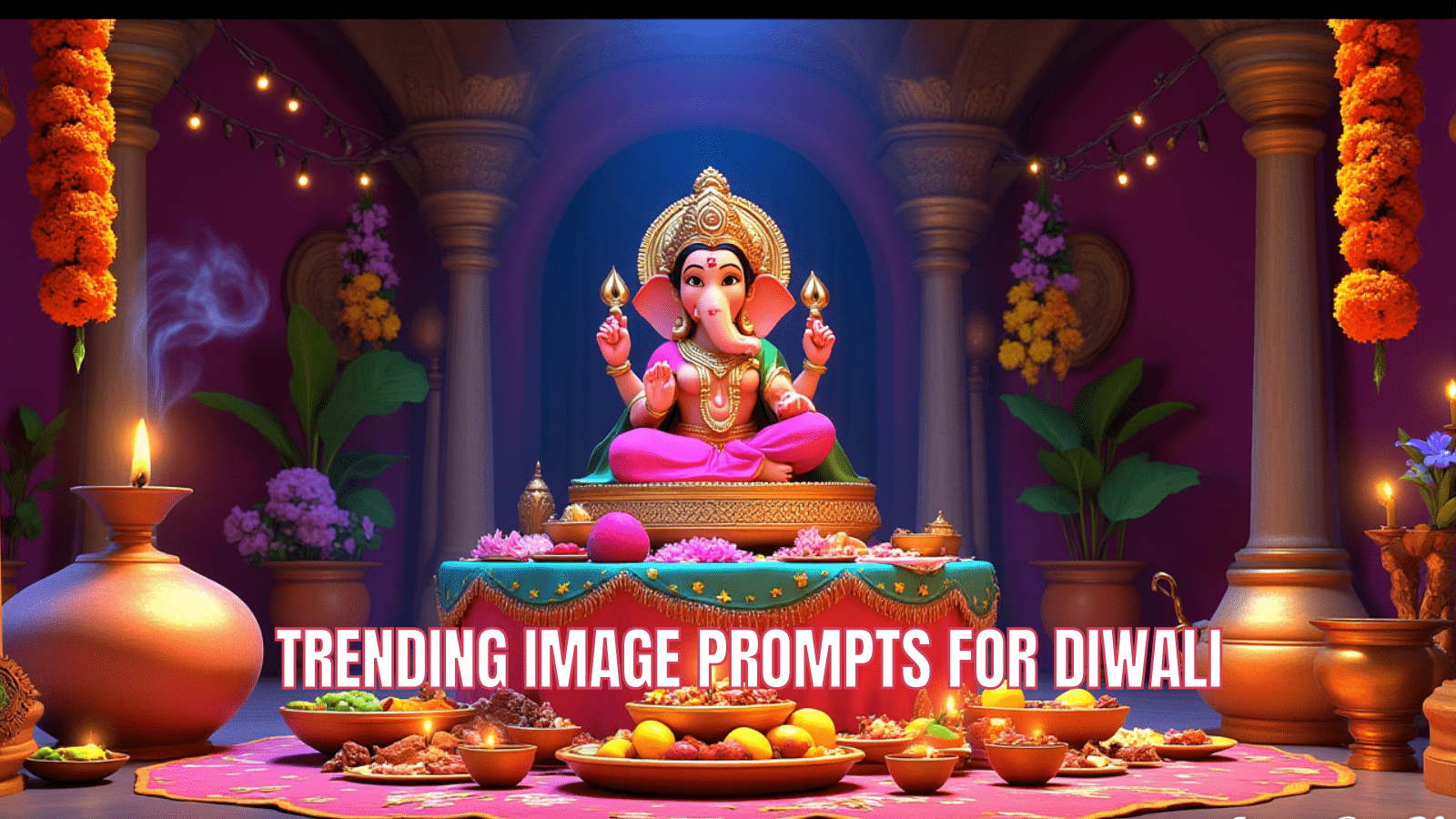 trending image prompts for diwali