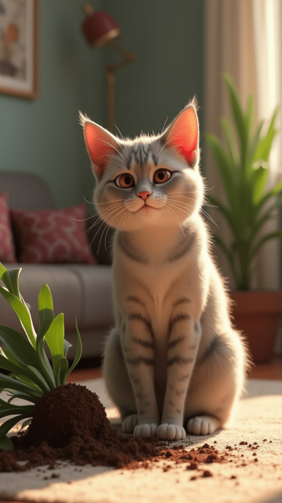 image prompts for funny cat expressions