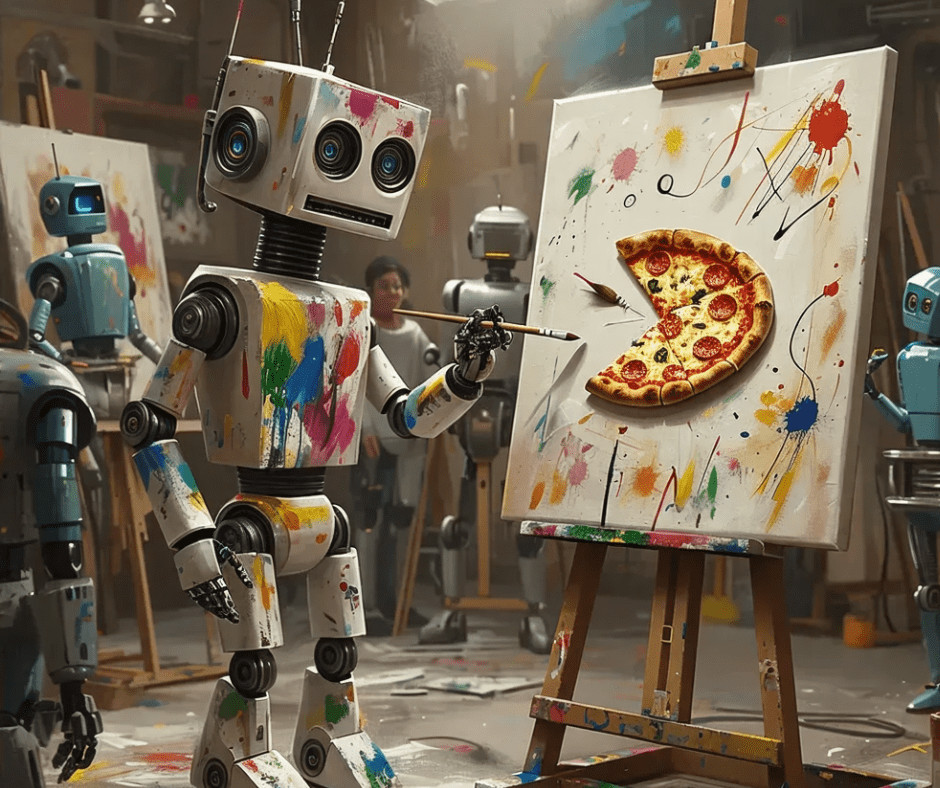Funny AI Themed Image Prompts 7 funny ai themed image prompts