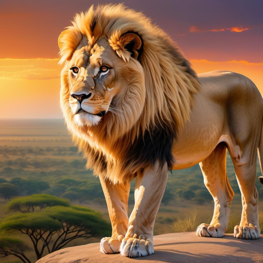 Chatgpt Image Prompts for Mufasa Movie Characters