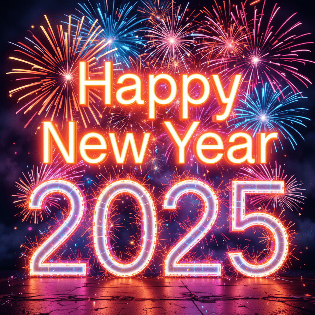 Chatgpt Image Prompts for Wordart Happy New Year