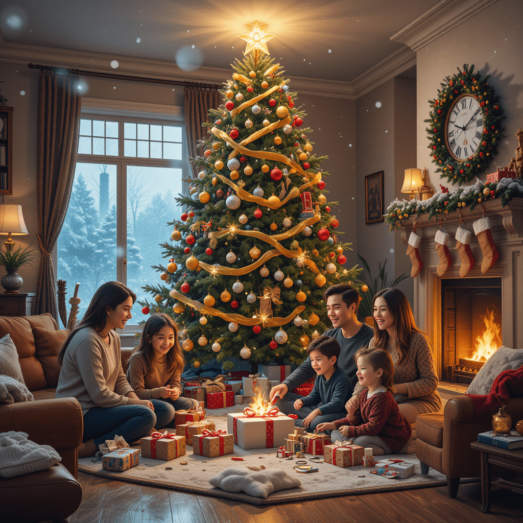 AI Image Prompts for Merry Christmas 3 ai image prompts for merry christmas
