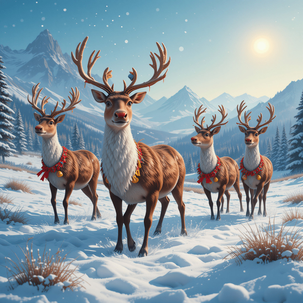 AI Image Prompts for Merry Christmas 9 ai image prompts for merry christmas