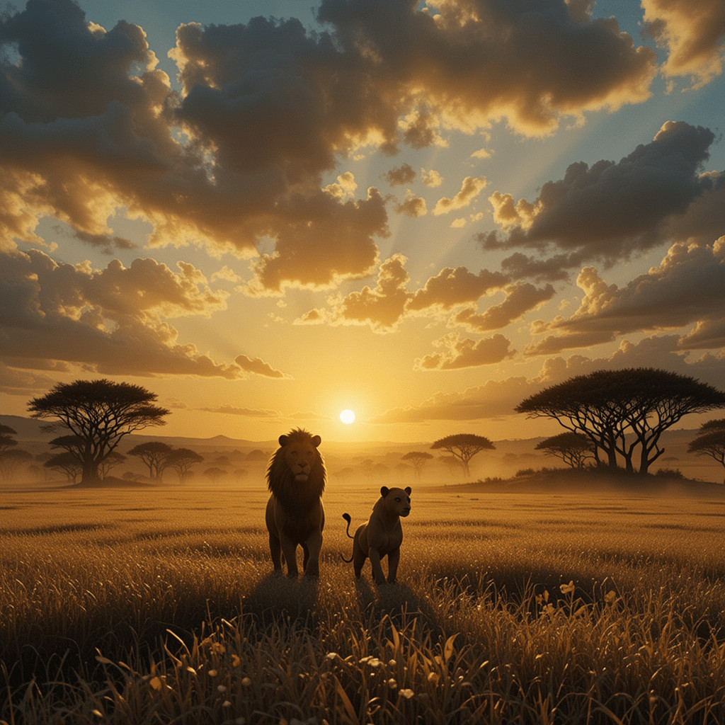 Chatgpt Image Prompts for Mufasa The Lion King With Quotes