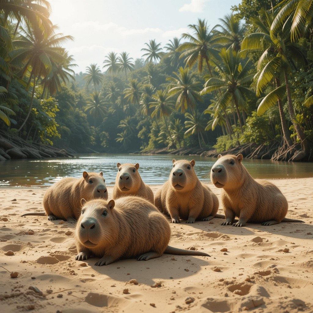 Chatgpt Image Prompts for Cute Capybara