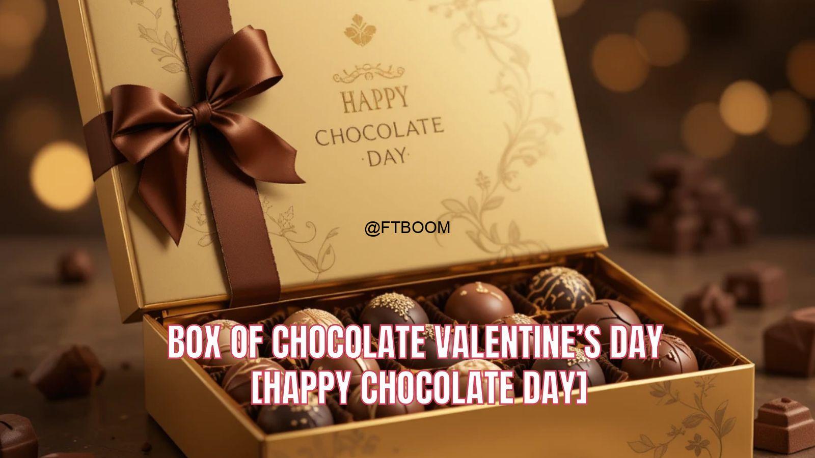 Box of Chocolate Valentines Day [Happy Chocolate Day]