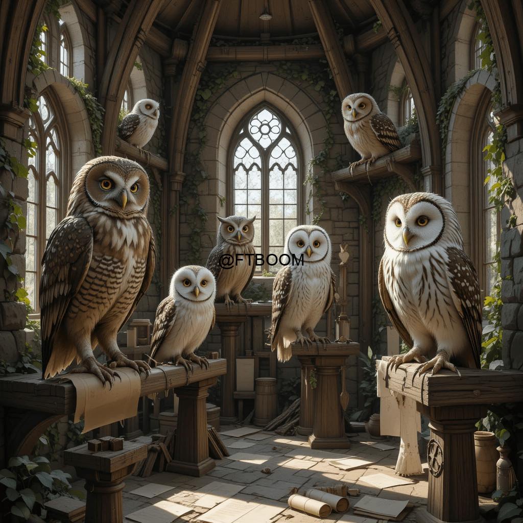 Chatgpt Image Prompts for Harry Potter Owls