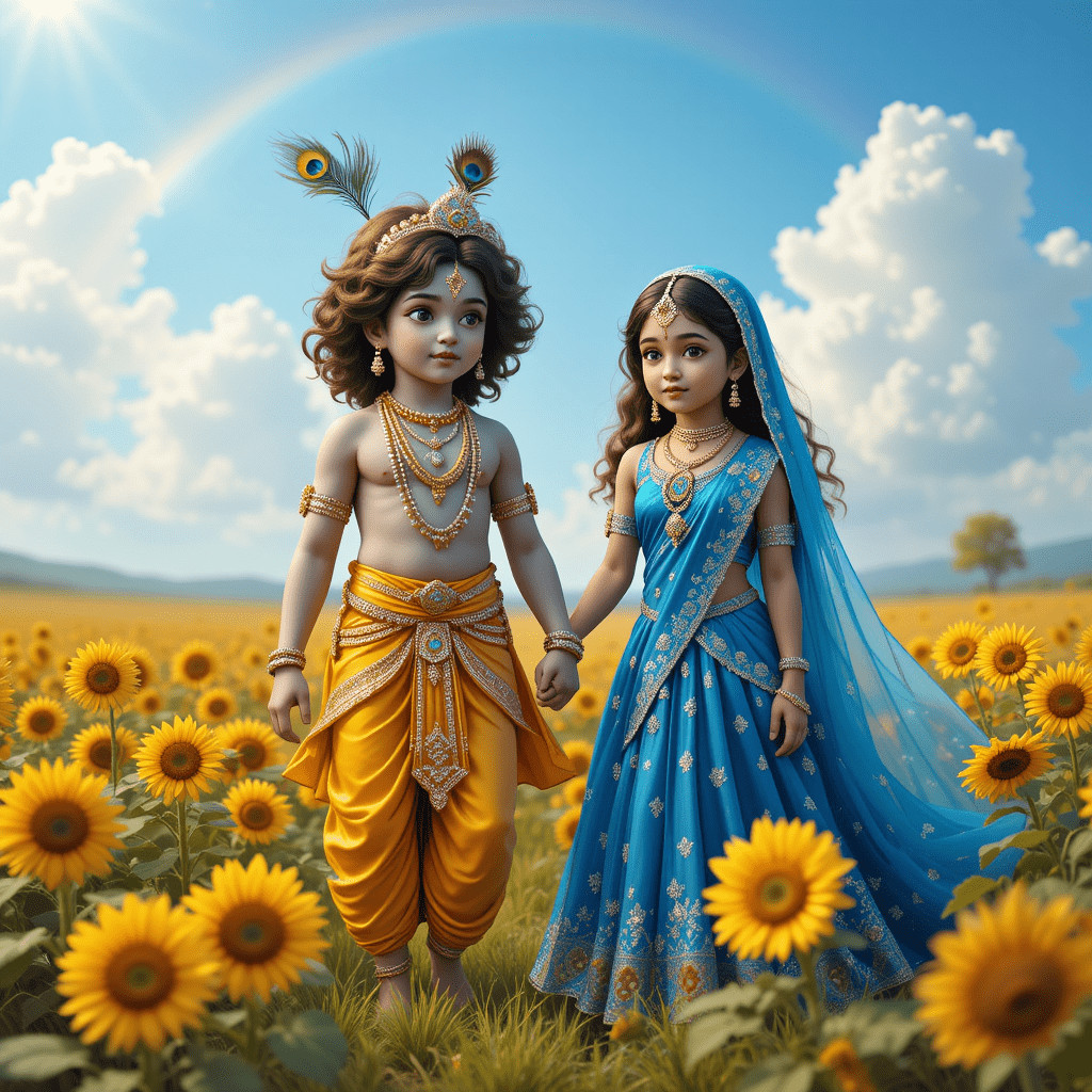 Chatgpt Image Prompts for Little Radhakrishna