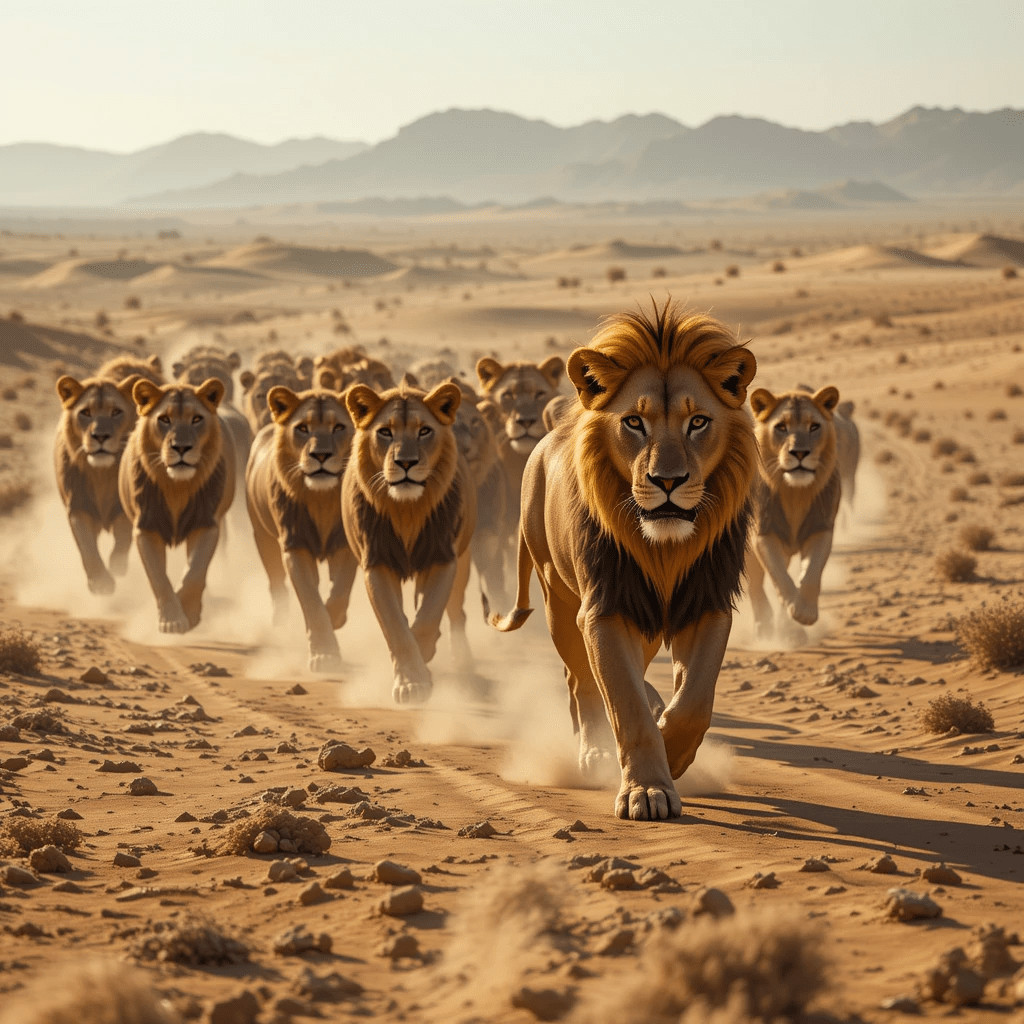 Chatgpt Image Prompts for King Lion Images