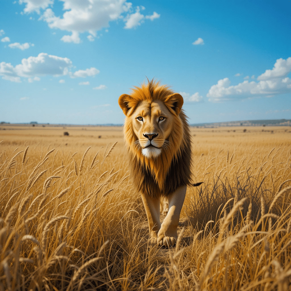 Chatgpt Image Prompts for King Lion Images