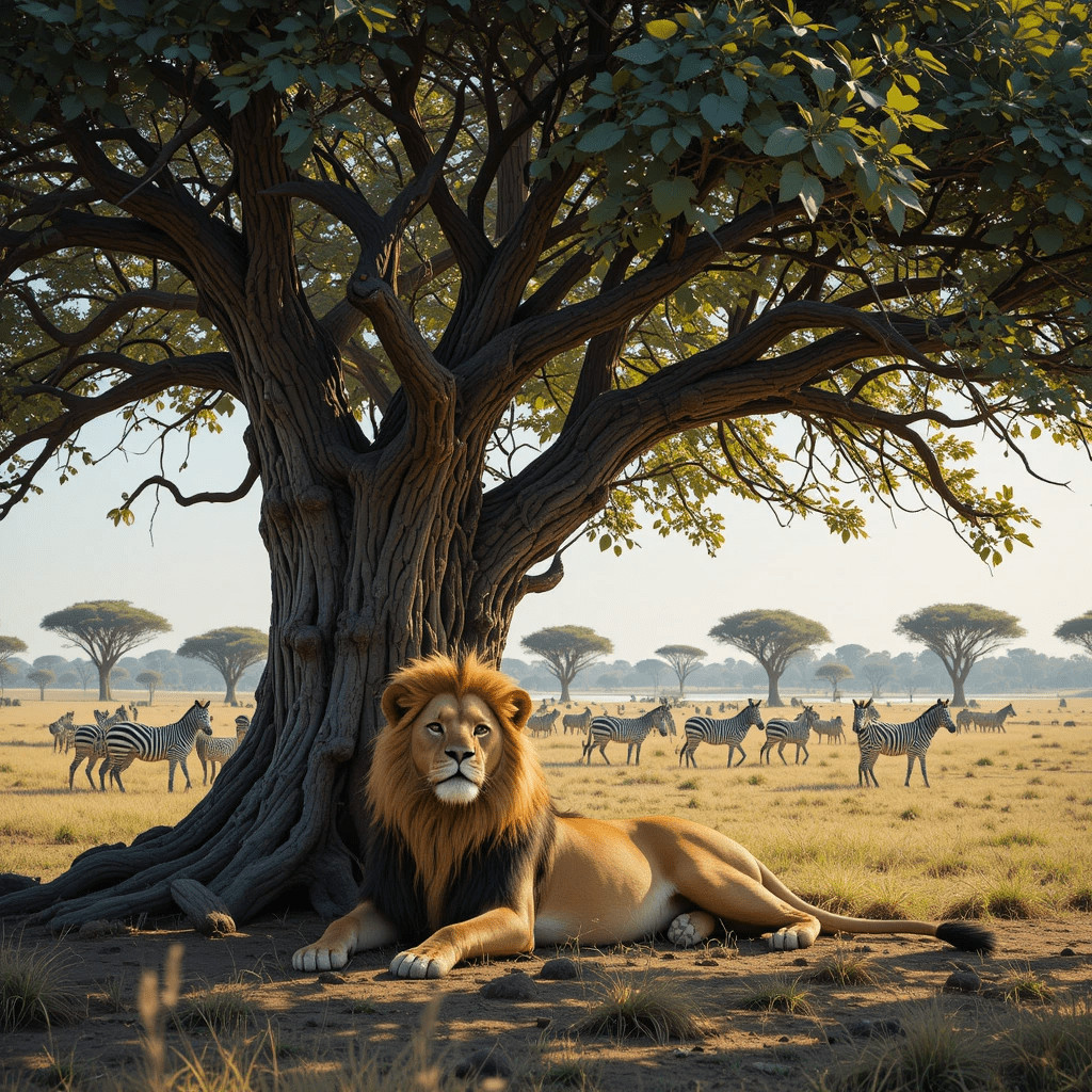 Chatgpt Image Prompts for King Lion Images