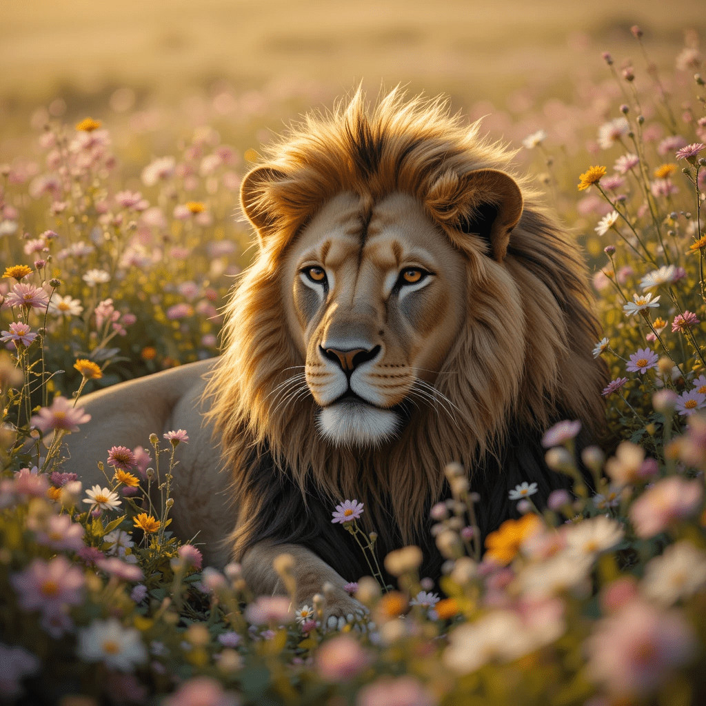 Chatgpt Image Prompts for King Lion Images