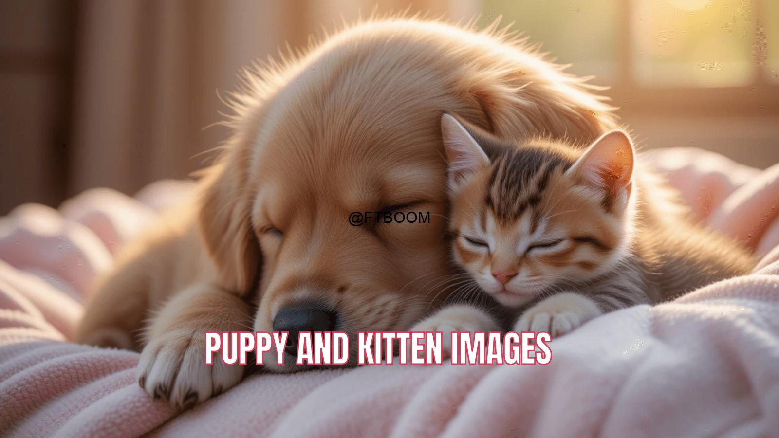 Puppy And Kitten