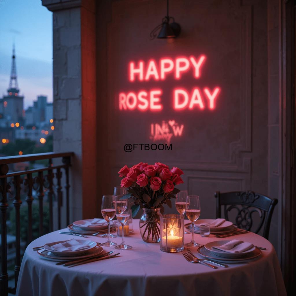 AI Rose Day Images 2025