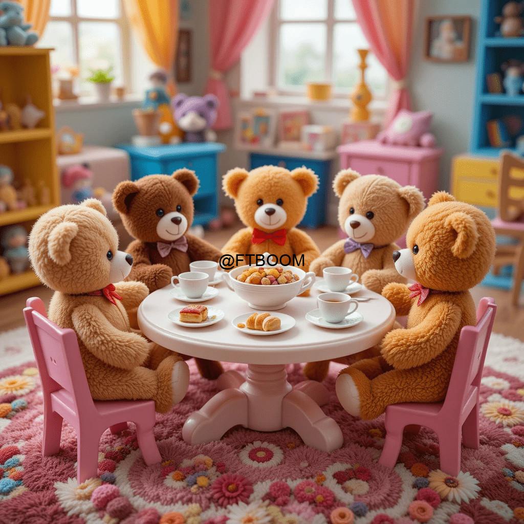 AI Teddy Day Images 2025