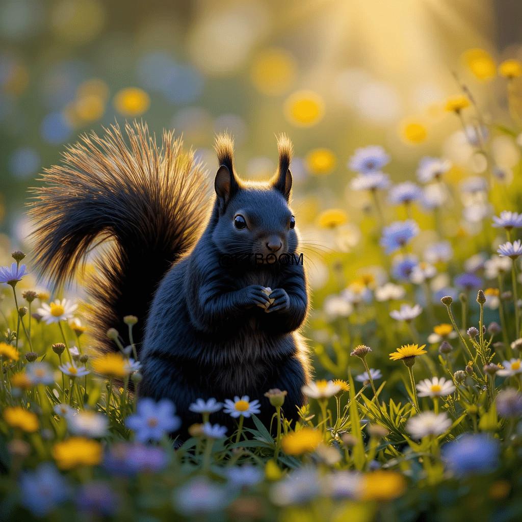 Chatgpt Image Prompts for Black Squirrel