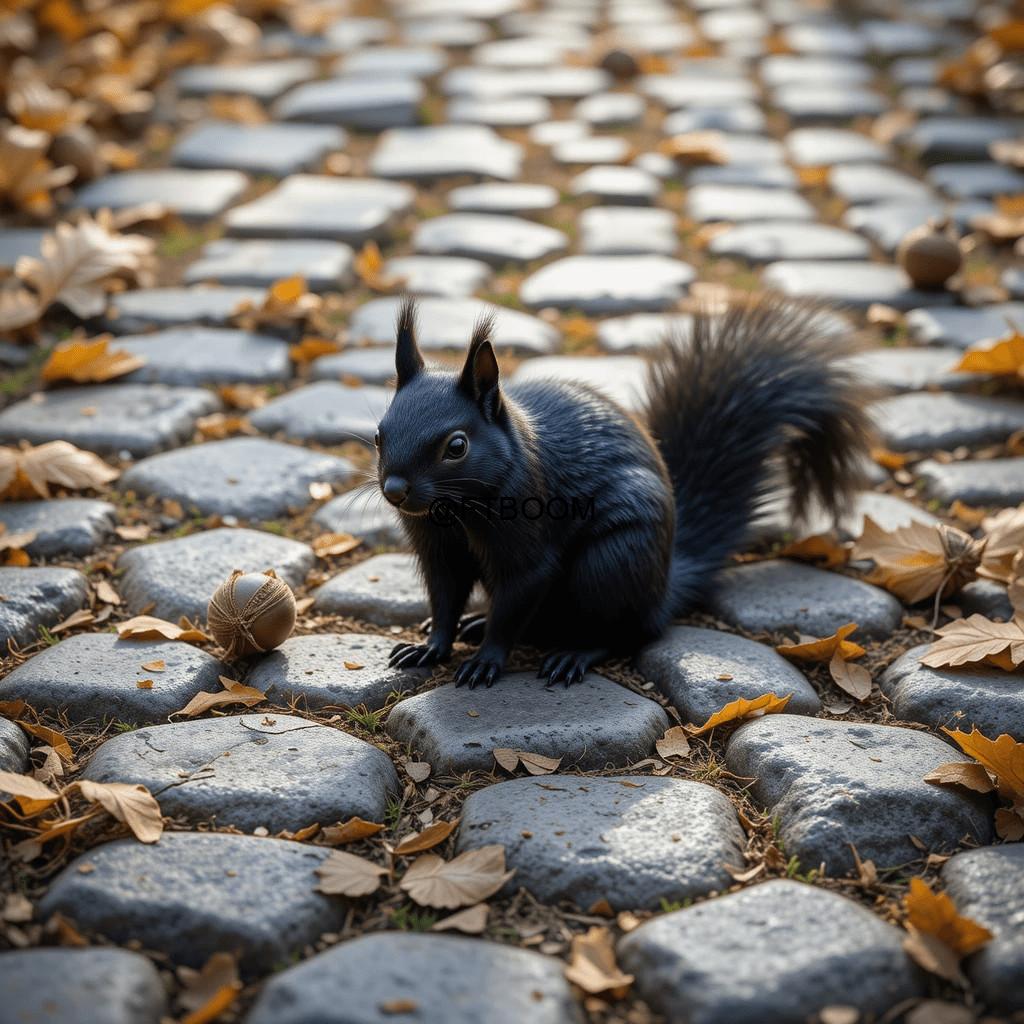 Chatgpt Image Prompts for Black Squirrel