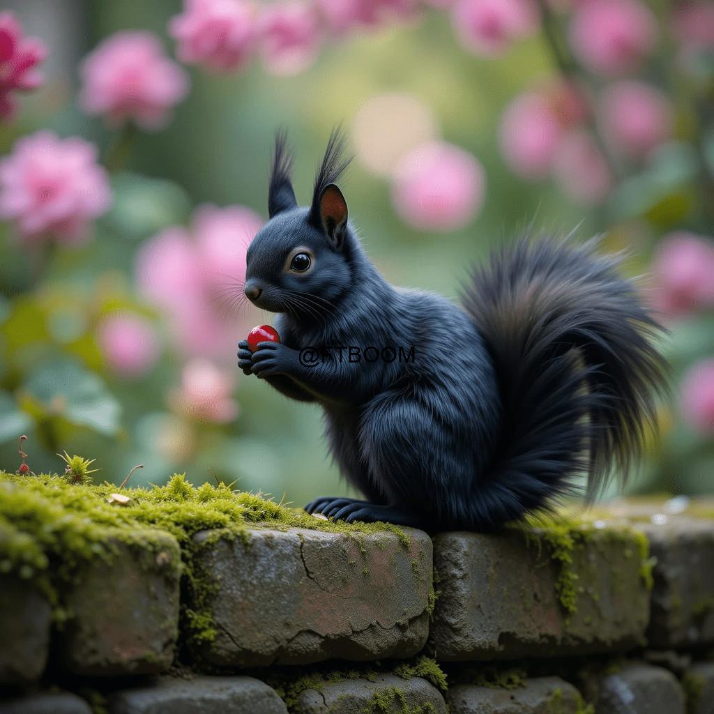 Chatgpt Image Prompts for Black Squirrel