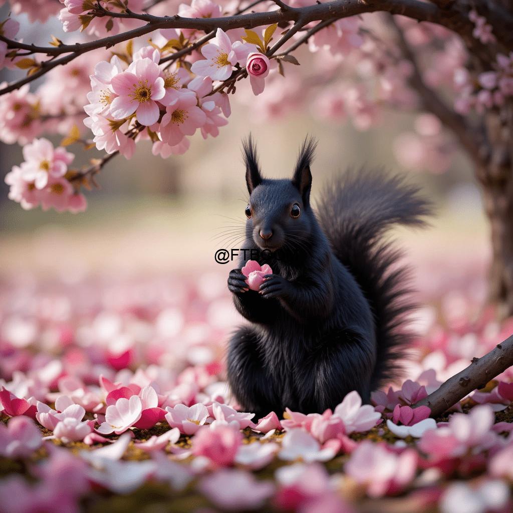 Chatgpt Image Prompts for Black Squirrel