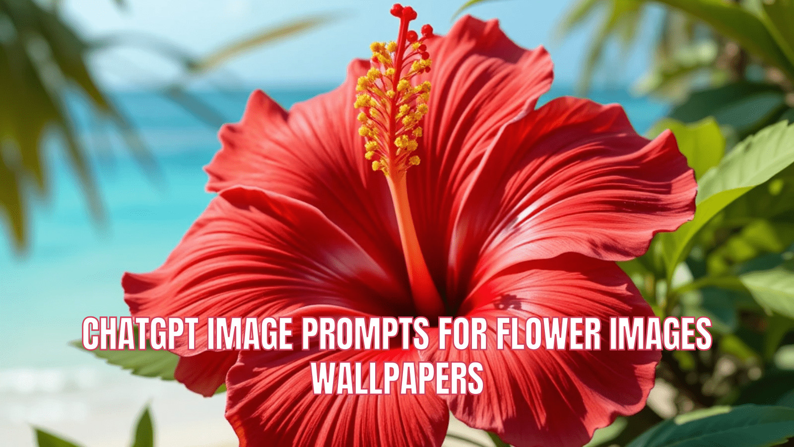 Chatgpt Image Prompts for Flower Images Wallpapers