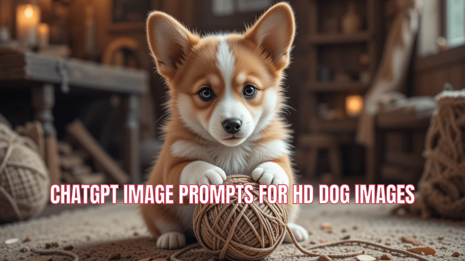 chatgpt image prompts for hd dog images