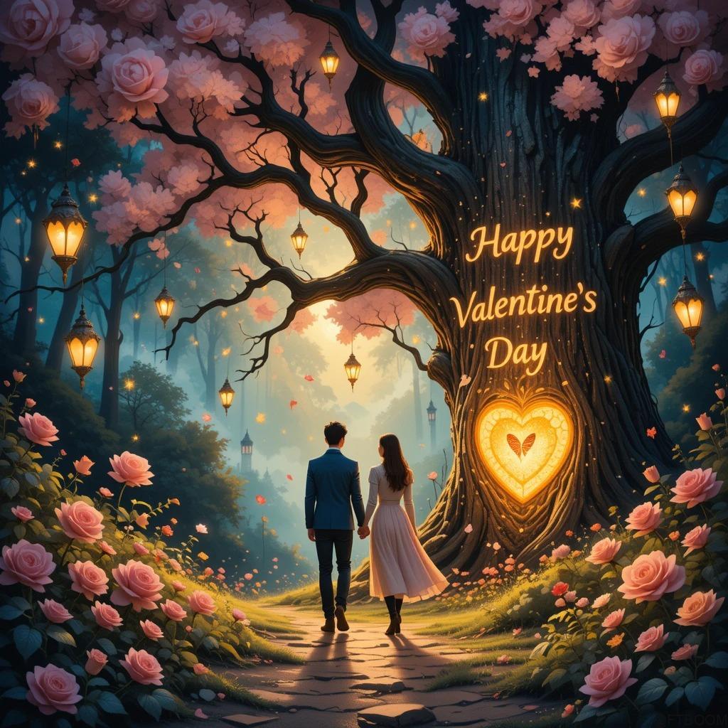 AI Happy Valentines Day 2025 Images