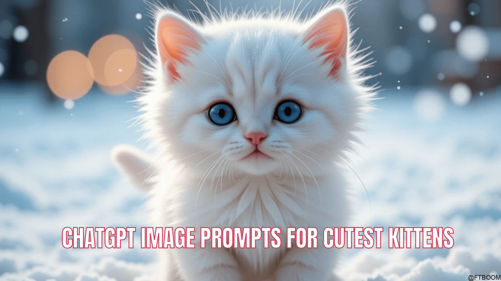 Chatgpt Image Prompts for Cutest Kittens