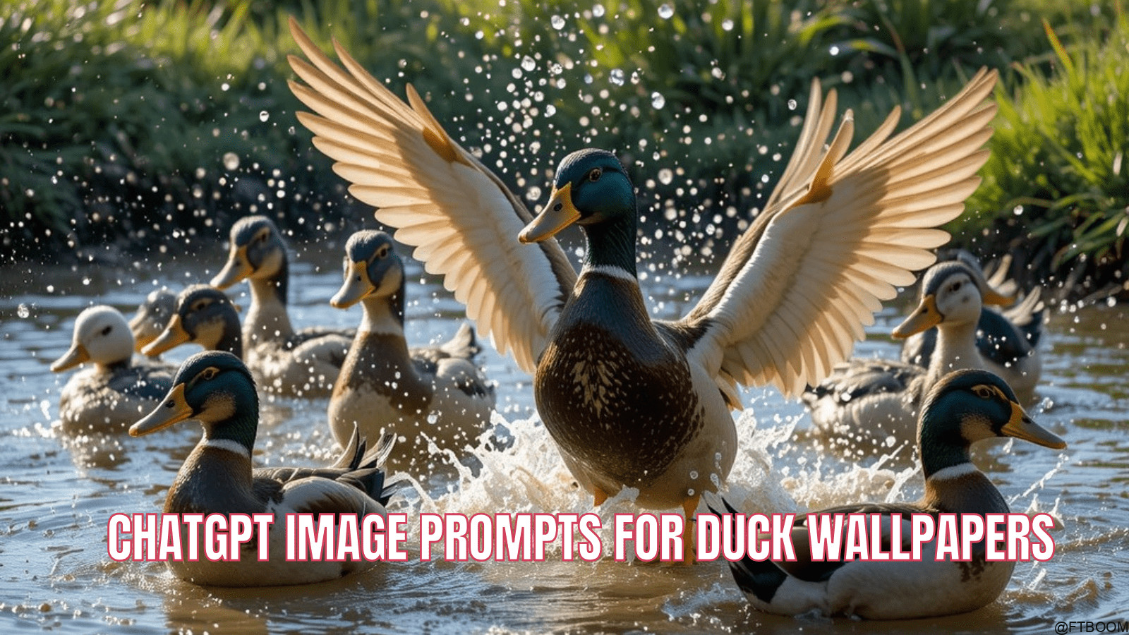 Chatgpt Image Prompts for Duck Wallpaper