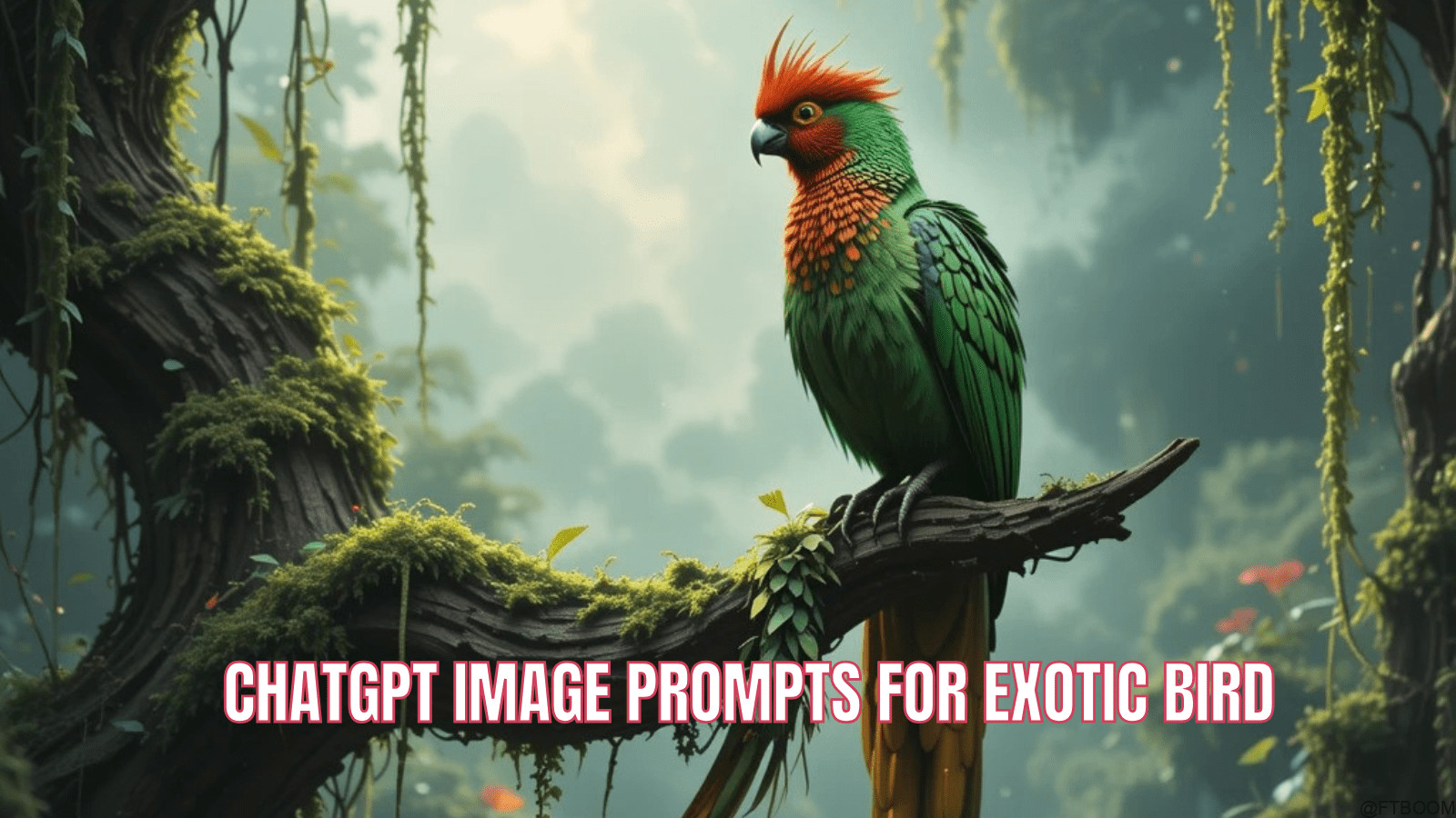 Chatgpt Image Prompts for Exotic Bird