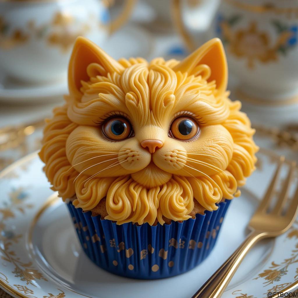 Chatgpt Image Prompts for Cat Cupcakes