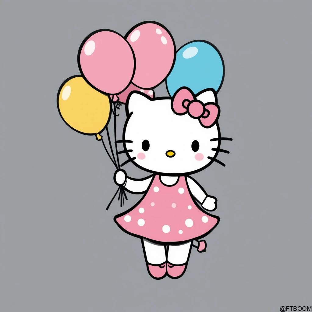 Chatgpt Image Prompts for Hello Kitty SVG