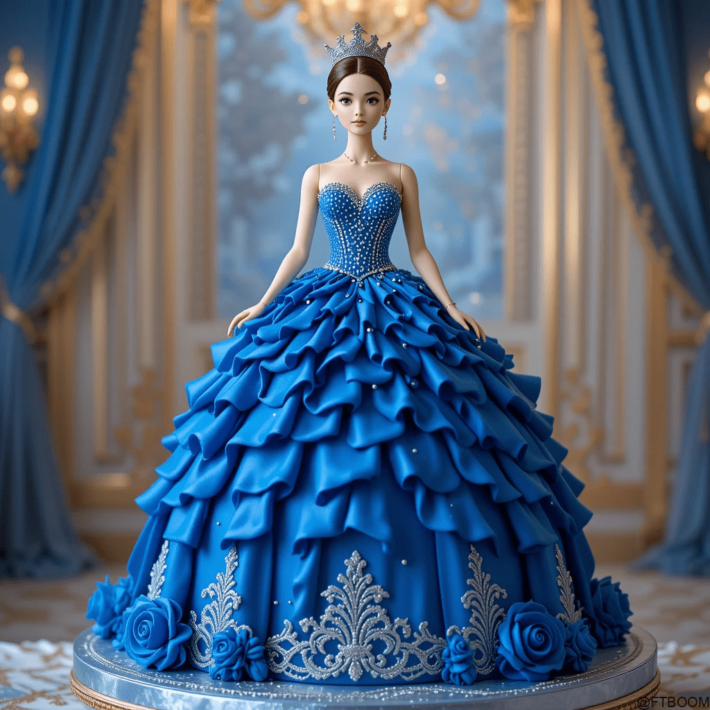 Chatgpt Image Prompts for Doll Cake Images