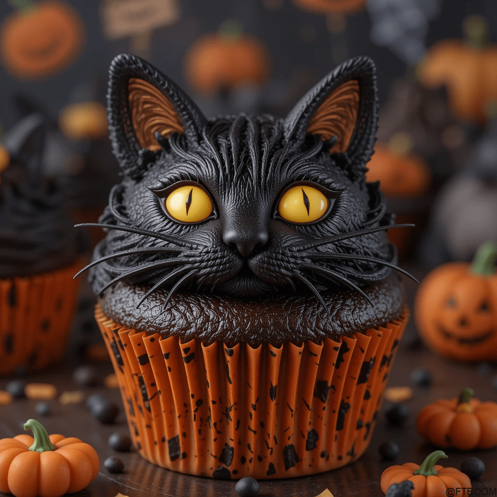 Chatgpt Image Prompts for Cat Cupcakes