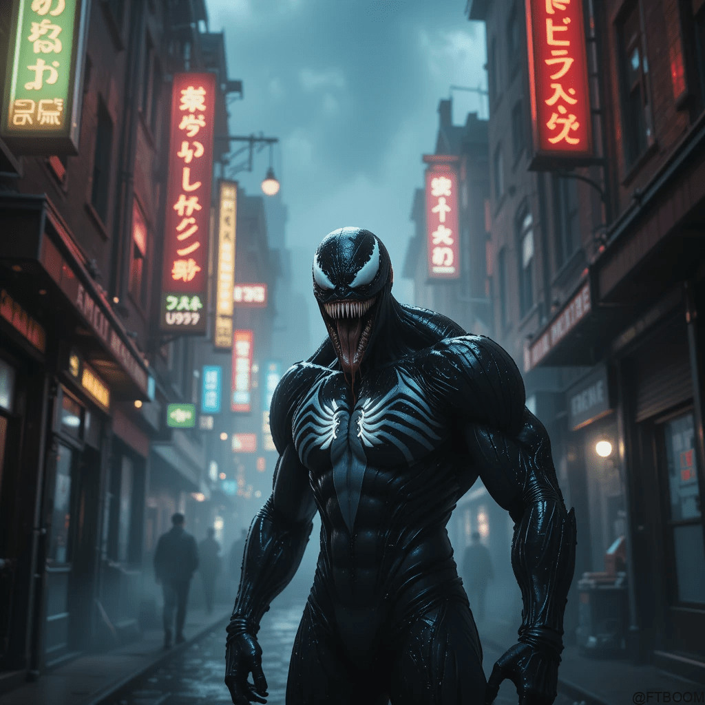 Chatgpt Image Prompts for Venom Wallpaper