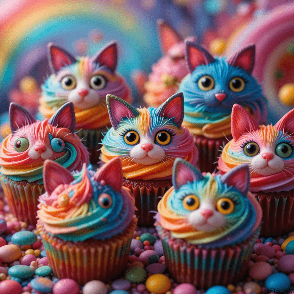 Chatgpt Image Prompts for Cat Cupcakes