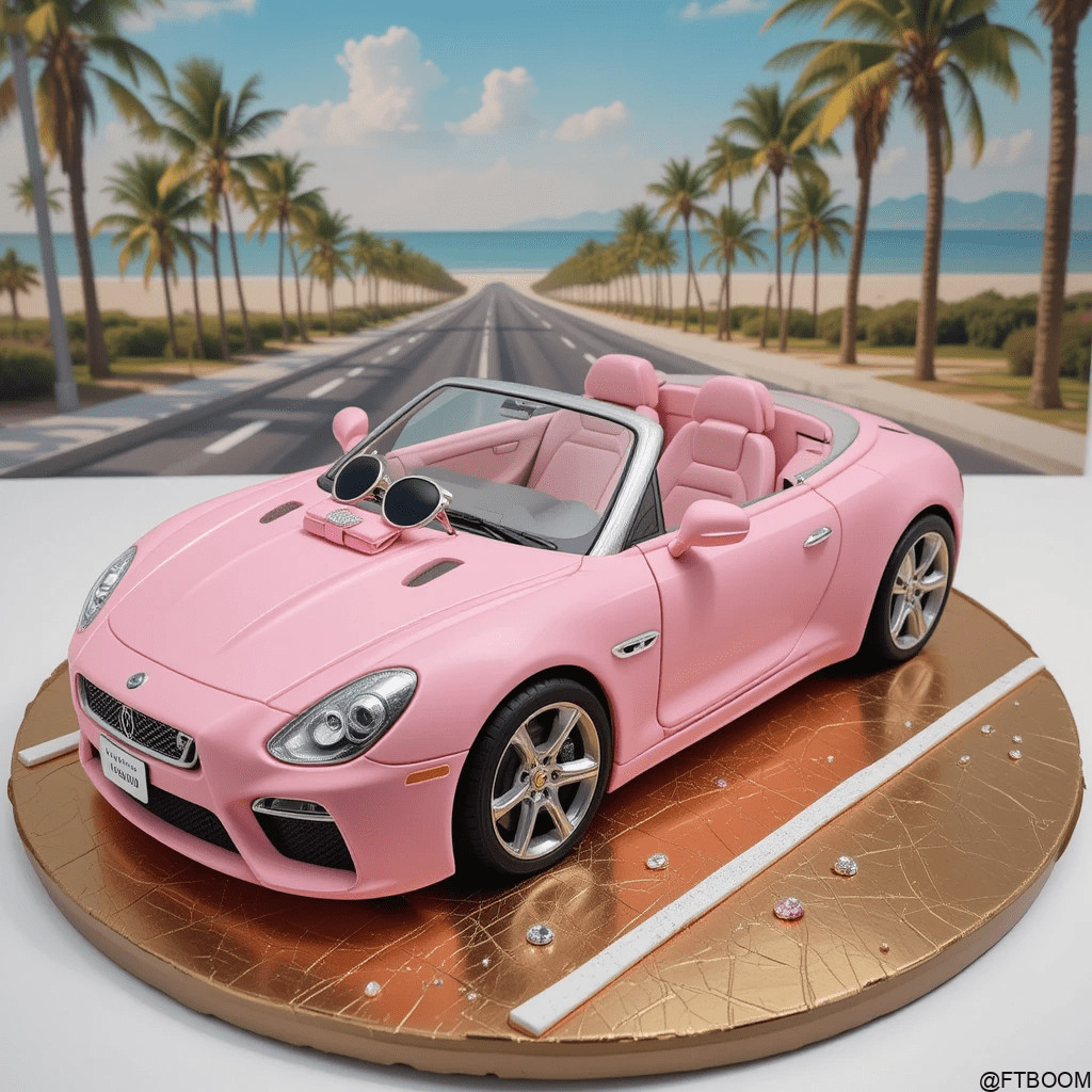 Chatgpt Image Prompts for Car Cake Images