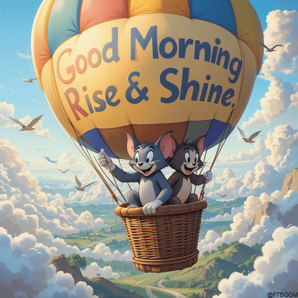Chatgpt Image Prompts for Tom And Jerry Good Morning Images 10 Chatgpt Image Prompts for Tom and Jerry Good Morning Images