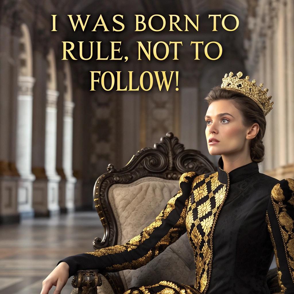 Royal Attitude Status in English For Girl