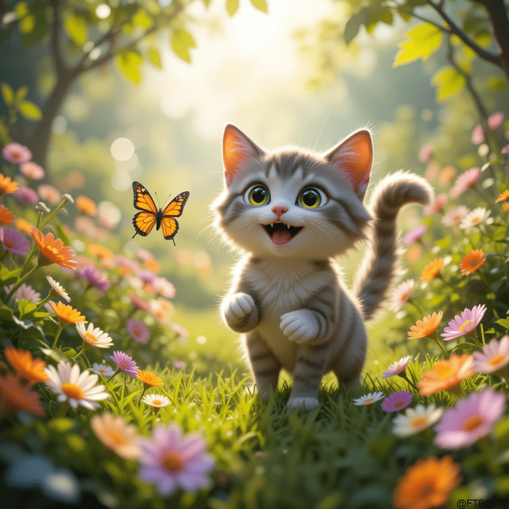 Chatgpt Prompts for 3D Pixar Style Cute Cat 2025 6 3D Pixar Style Cute Cat 2025
