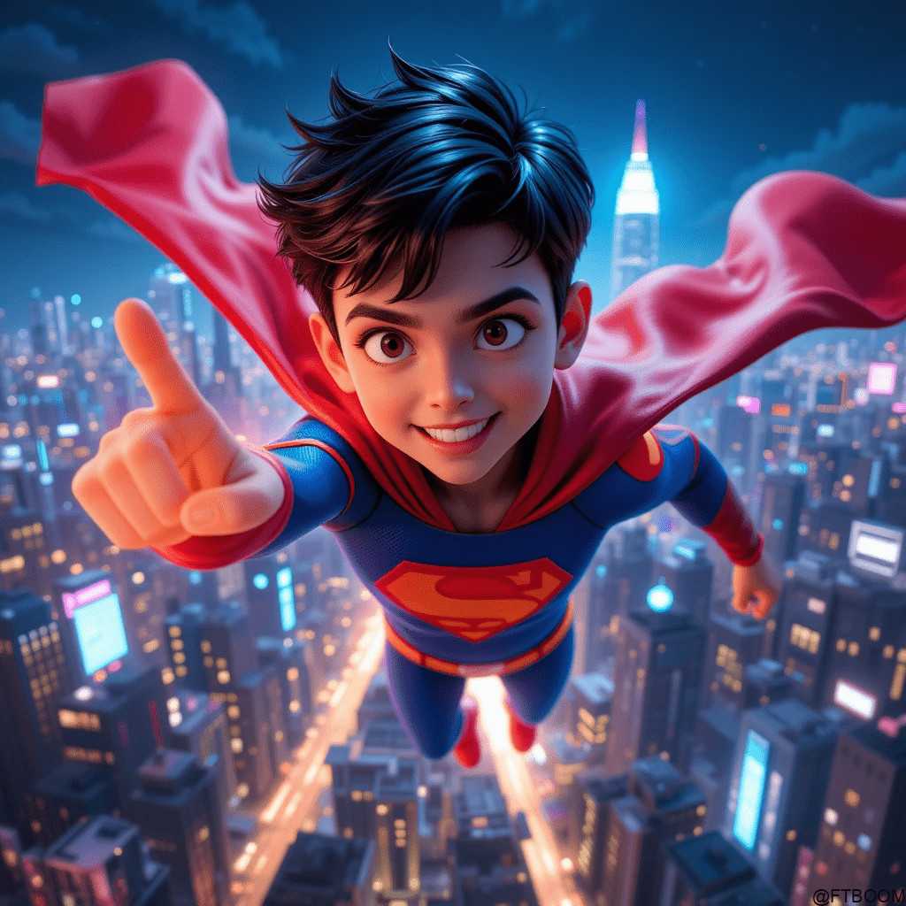 Chatgpt Prompts for 3D Pixar Style Cartoon Boy 2025 8 3D Pixar Style Cartoon Boy 2025