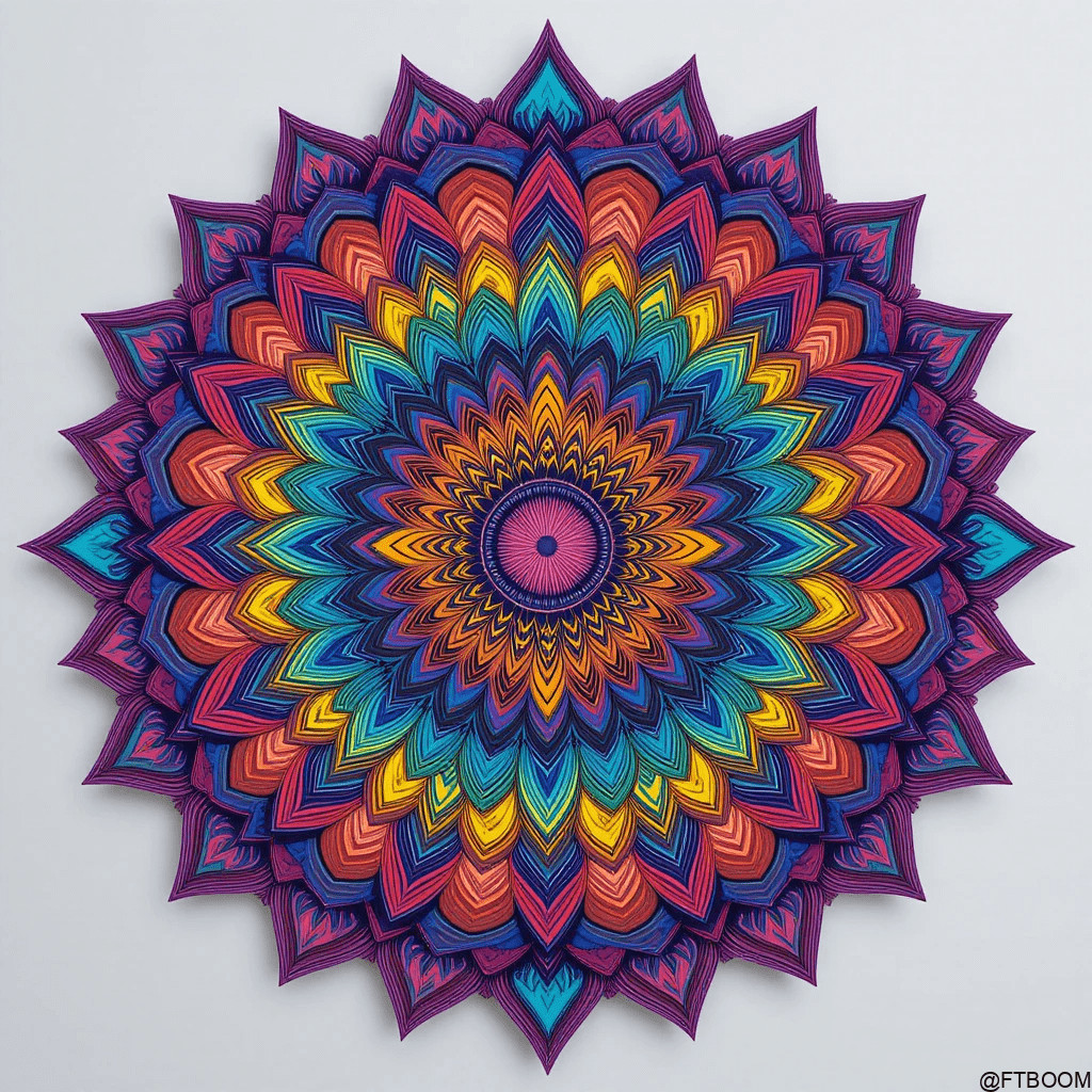 Chatgpt Prompts for Mandala Wallpaper for Walls