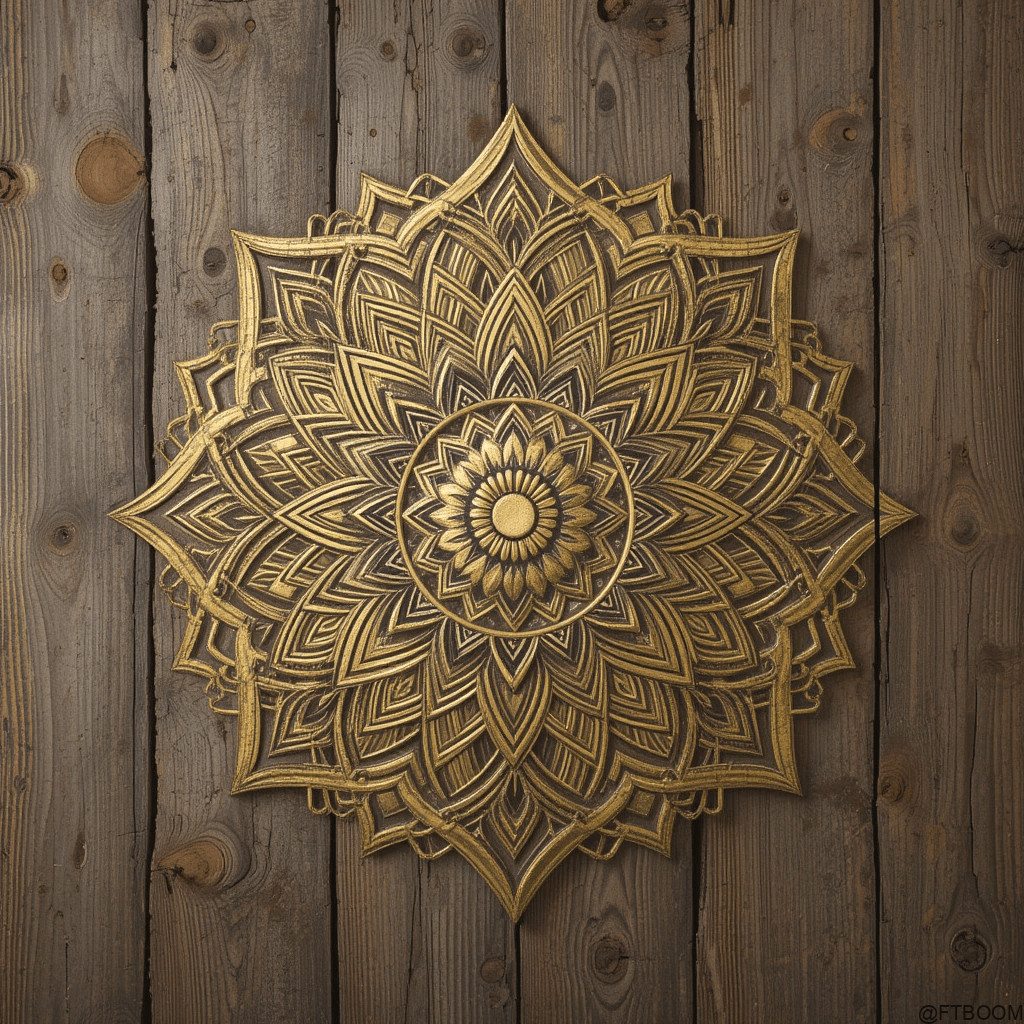 Chatgpt Prompts for Mandala Wallpaper for Walls