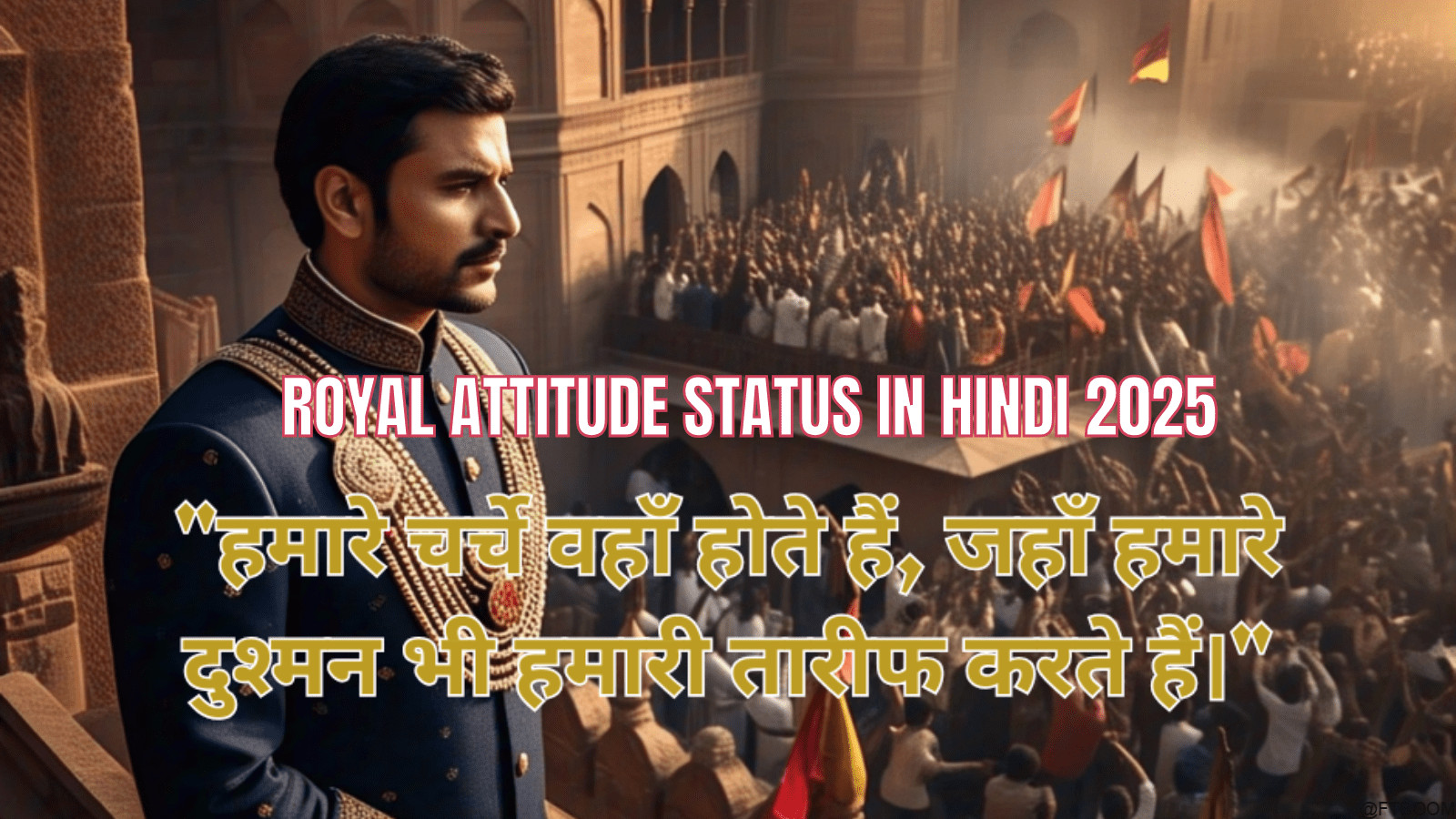 Royal Attitude Status in Hindi 2025