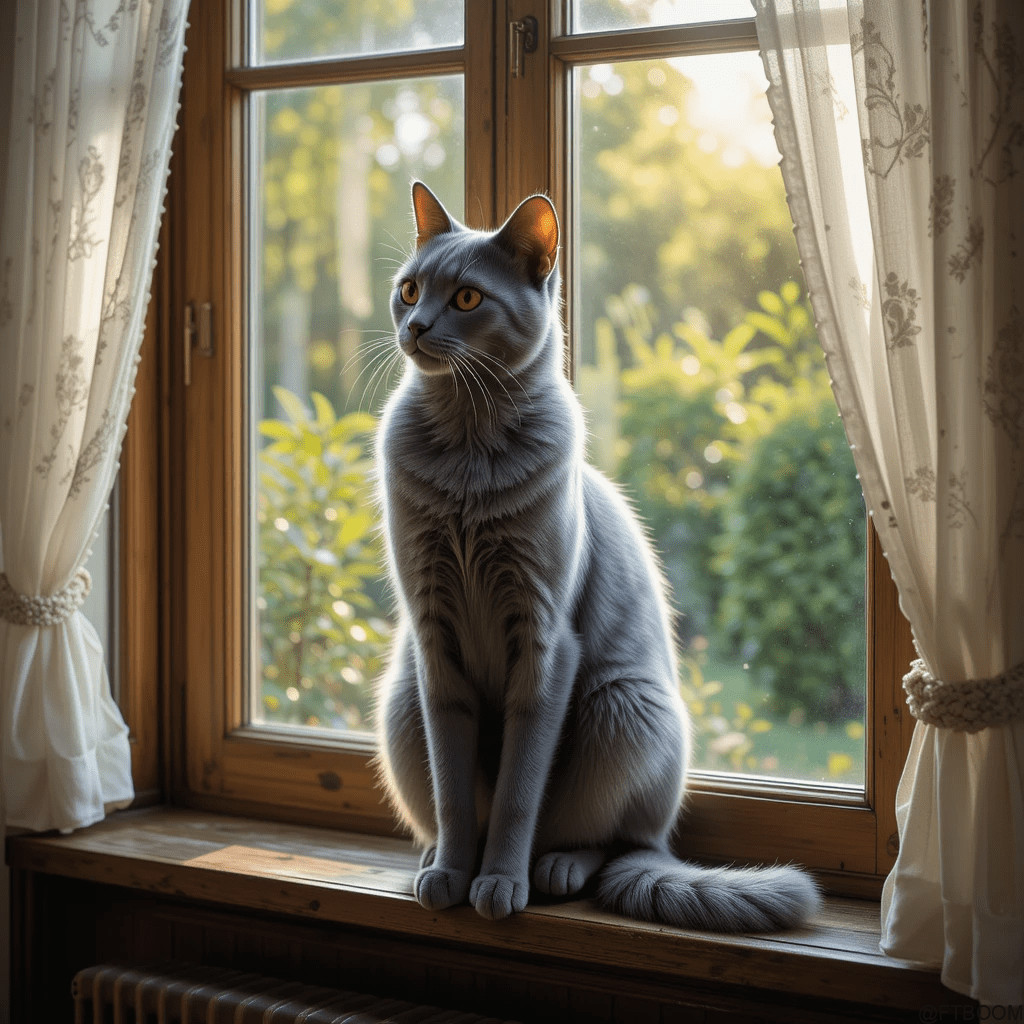 Chatgpt Prompts for Russian Blue Cat Images 2 Russian Blue Cat Images