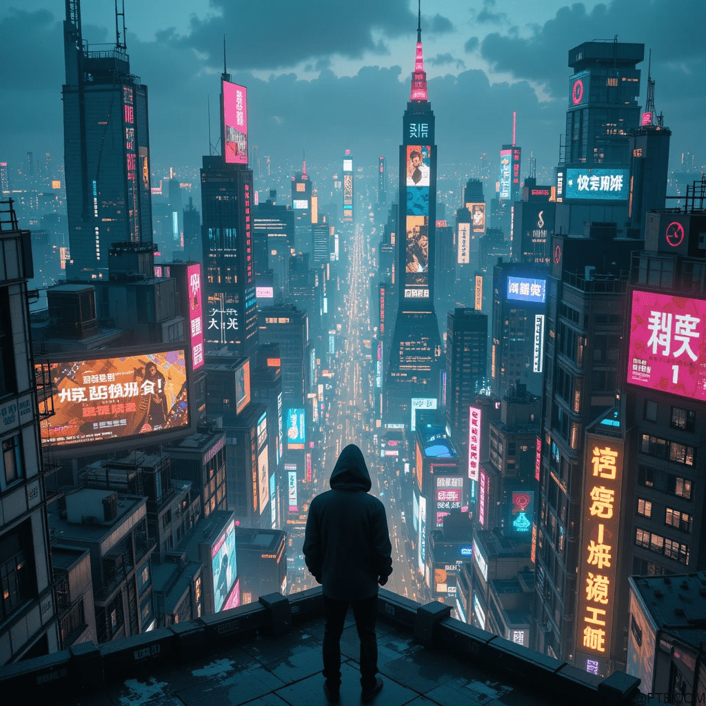 Chatgpt Prompts for Cyberpunk Cityscape 2025 4 Cyberpunk Cityscape 2025