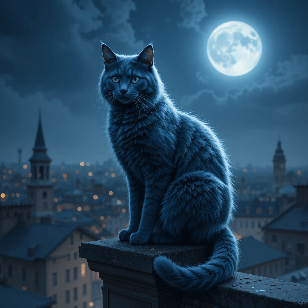 Chatgpt Prompts for Russian Blue Cat Images 5 Russian Blue Cat Images