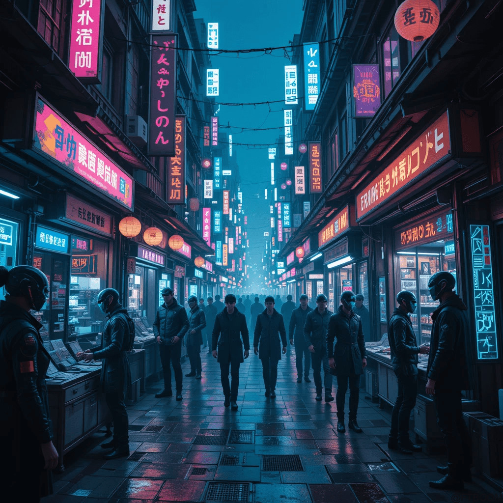 Chatgpt Prompts for Cyberpunk Cityscape 2025 5 Cyberpunk Cityscape 2025