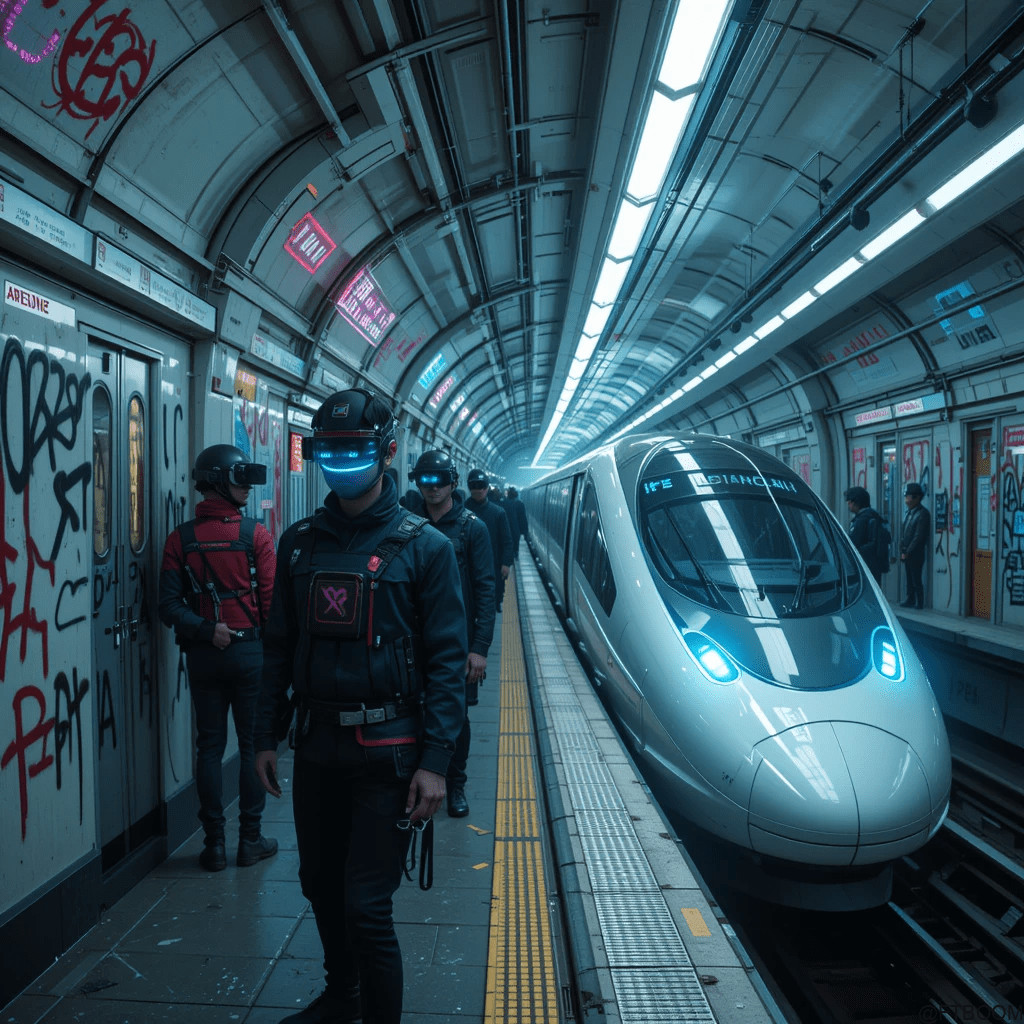 Chatgpt Prompts for Cyberpunk Cityscape 2025 6 Cyberpunk Cityscape 2025