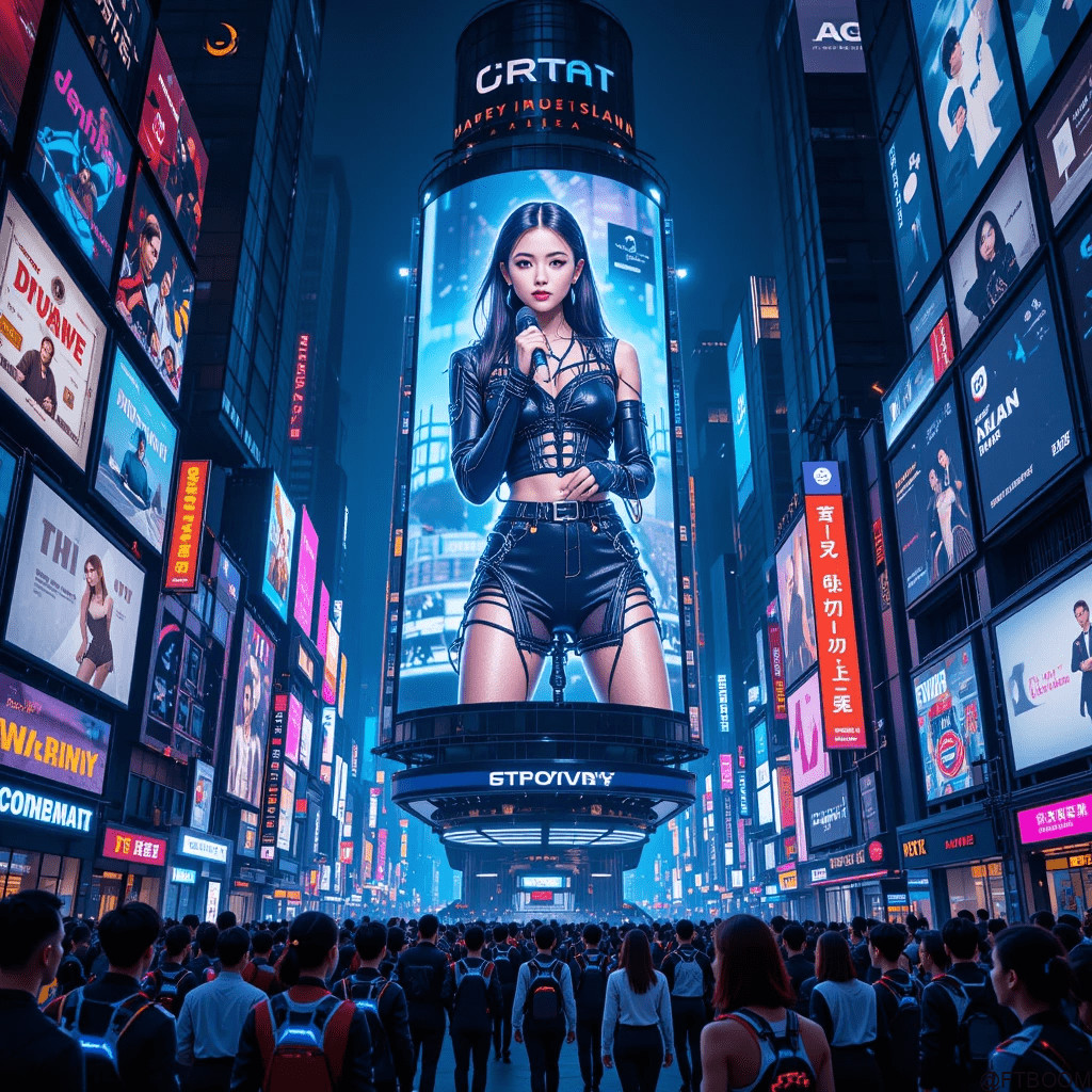 Chatgpt Prompts for Cyberpunk Cityscape 2025 8 Cyberpunk Cityscape 2025