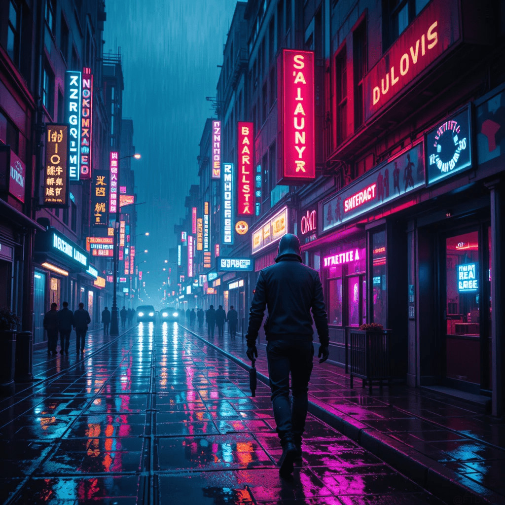 Chatgpt Prompts for Cyberpunk Cityscape 2025 9 Cyberpunk Cityscape 2025
